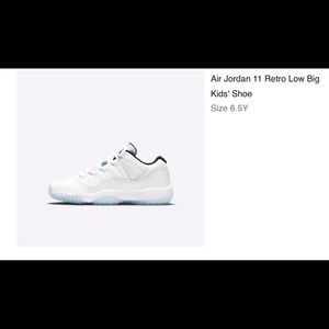 Jordan 11 Legend Blue